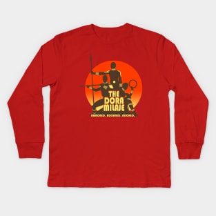 Dora Milaje Kids Long Sleeve T-Shirt